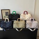 Duffel Bag Spacious Multiple Pockets Padded Shoulder Strap