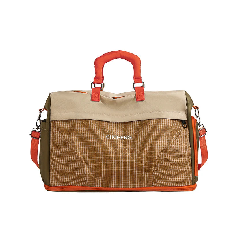 Duffel Bag Spacious & Organized Weather-Resistant Detachable Strap