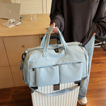 Duffel Bag Spacious Tear-Resistant Multiple Pockets