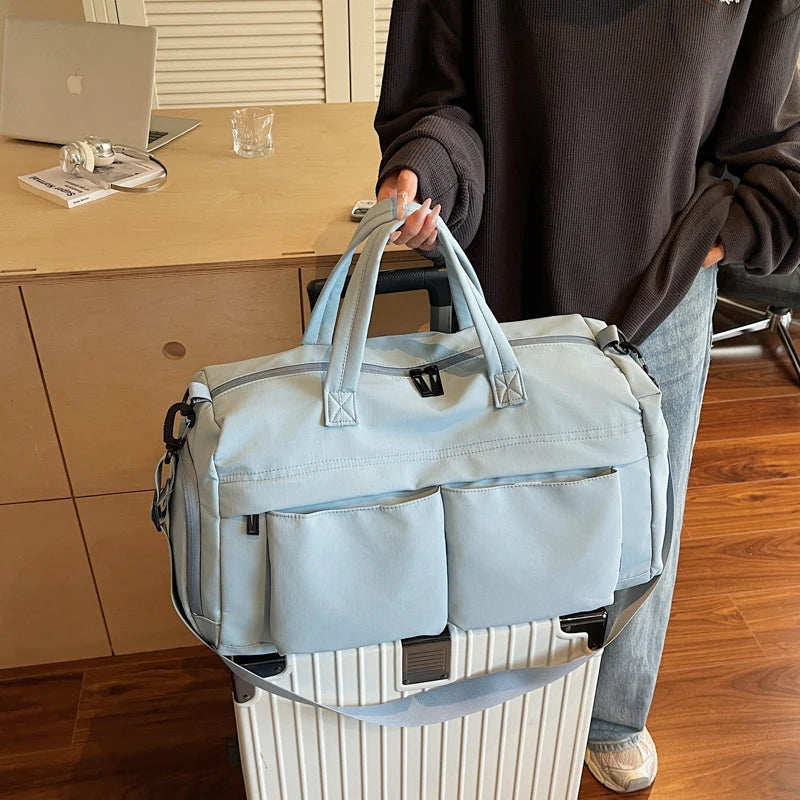Duffel Bag Spacious Tear-Resistant Multiple Pockets