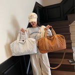 Duffel Bag Spacious Water-Resistant Dual Handles & Detachable Strap