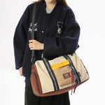 Duffel Bag Spacious Water-Resistant Fabric & Multiple Pockets