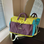 Duffel Bag Spacious Water-Resistant Padded Handles & Adjustable Strap