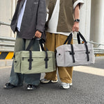 Duffel Bag Spacious Water-Resistant Padded Handles & Adjustable Strap