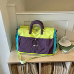 Duffel Bag Spacious Water-Resistant Padded Handles & Adjustable Strap