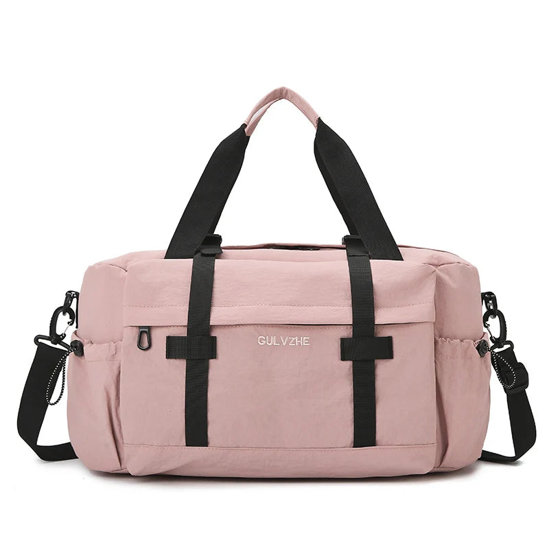 Duffel Bag Spacious Water-Resistant Padded Handles & Adjustable Strap