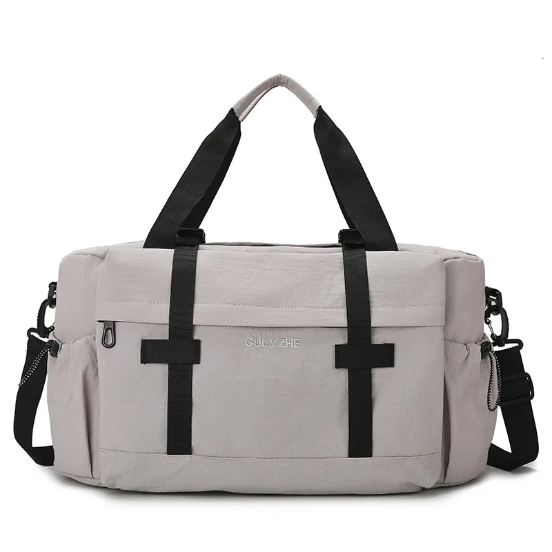 Duffel Bag Spacious Water-Resistant Padded Handles & Adjustable Strap
