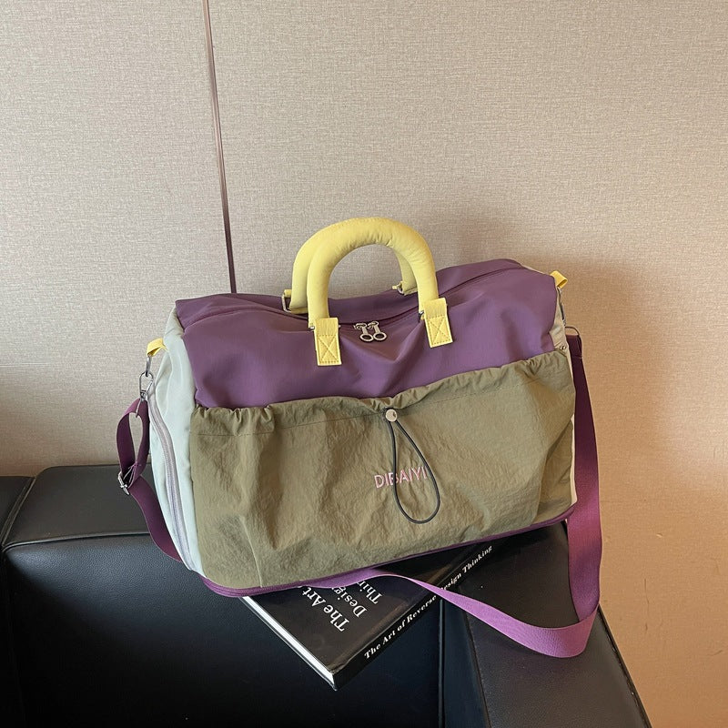 Duffel Bag Spacious Water-Resistant Padded Handles & Adjustable Strap