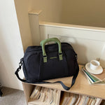 Duffel Bag Spacious Water-Resistant Padded Handles & Detachable Strap
