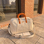 Duffel Bag Spacious Water-Resistant Padded Handles & Detachable Strap