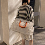 Duffel Bag Spacious Water-Resistant Padded Handles & Detachable Strap