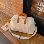 Duffel Bag Spacious Water-Resistant Padded Handles & Detachable Strap