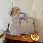 Duffel Bag Spacious Water-Resistant Padded Handles & Detachable Strap