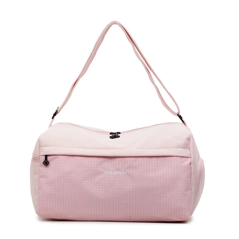 Duffel Bag Spacious Water-Resistant Shoulder Strap & Top Handles