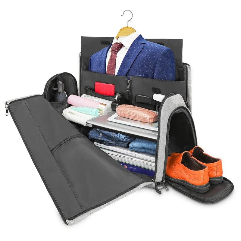 Duffel Bag Spacious Wear-Resistant Fabric Adjustable Straps & Handles
