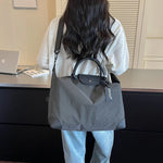 Duffel Bag Spacious Wear-Resistant Fabric Handles & Adjustable Strap
