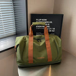 Duffel Bag Spacious Weather-Resistant Dual Handles & Detachable Strap