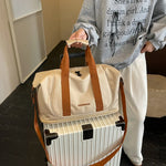 Duffel Bag Spacious Weather-Resistant Dual Handles & Detachable Strap