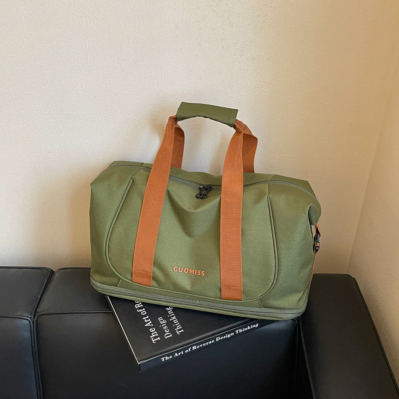 Duffel Bag Spacious Weather-Resistant Dual Handles & Detachable Strap
