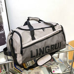 Duffel Bag Spacious Weather-Resistant Padded Handles
