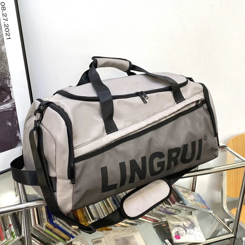 Duffel Bag Spacious Weather-Resistant Padded Handles
