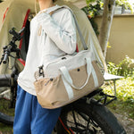 Duffel Bag Tear-Resistant Fabric Detachable Strap & Quick-Access Pockets