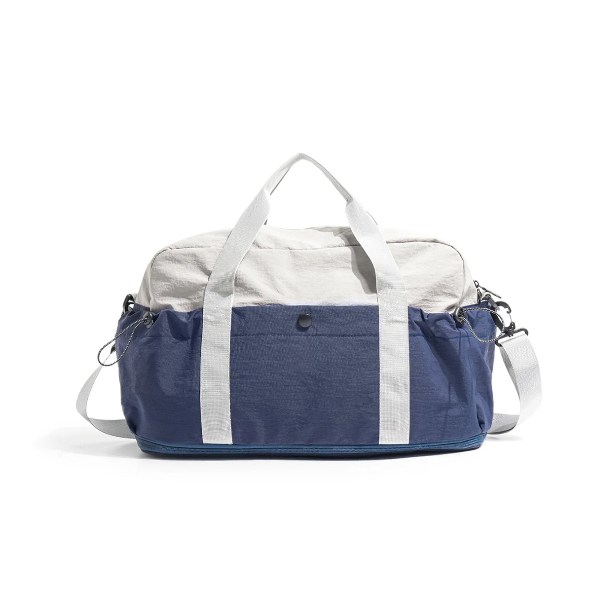 Duffel Bag Tear-Resistant Fabric Detachable Strap & Quick-Access Pockets