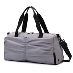 Duffel Bag Tear-Resistant Fabric Dual Handles & Multiple Pockets