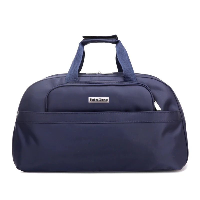 Duffel Bag Tear-Resistant Fabric Multiple Compartments