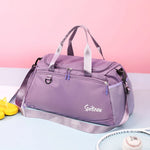 Duffel Bag Tear-Resistant Fabric Multiple Compartments Adjustable Strap