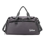 Duffel Bag Tear-Resistant Fabric Multiple Compartments Adjustable Strap