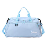 Duffel Bag Tear-Resistant Fabric Multiple Compartments Adjustable Strap