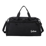 Duffel Bag Tear-Resistant Fabric Multiple Compartments Adjustable Strap