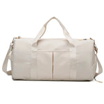 Duffel Bag Tear-Resistant Fabric Padded Handles & Removable Strap
