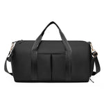 Duffel Bag Tear-Resistant Fabric Padded Handles & Removable Strap
