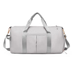 Duffel Bag Tear-Resistant Fabric Padded Handles & Removable Strap