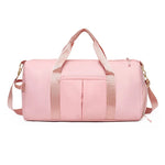 Duffel Bag Tear-Resistant Fabric Padded Handles & Removable Strap