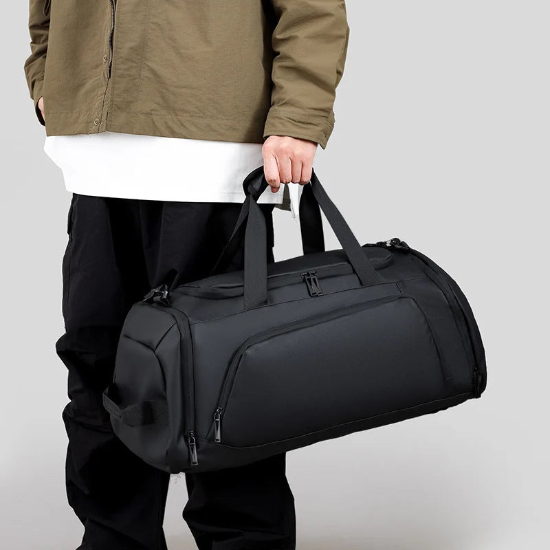 Duffel Bag Tear-Resistant & Water-Repellent Multiple Pockets