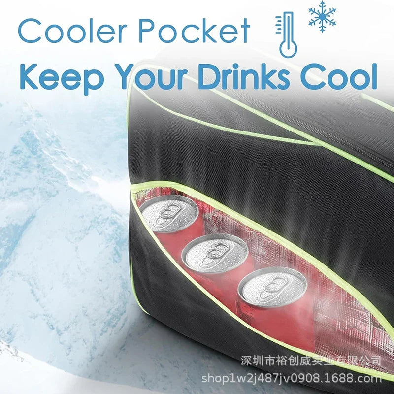 Duffel Bag Ventilated Shoe Compartment Water-Resistant Fabric