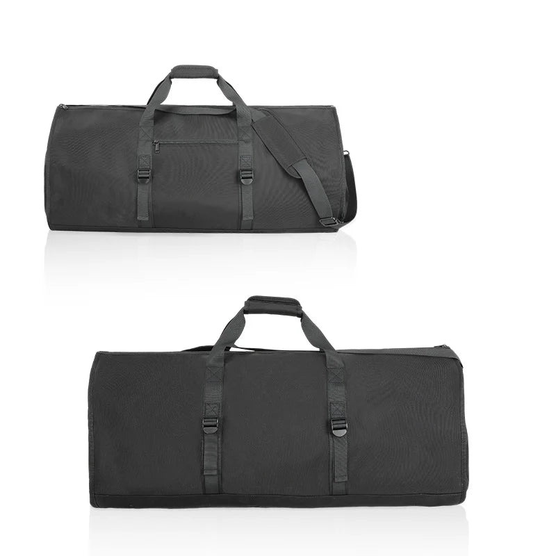 Duffel Bag Water-Resistant Detachable Strap & Multiple Pockets