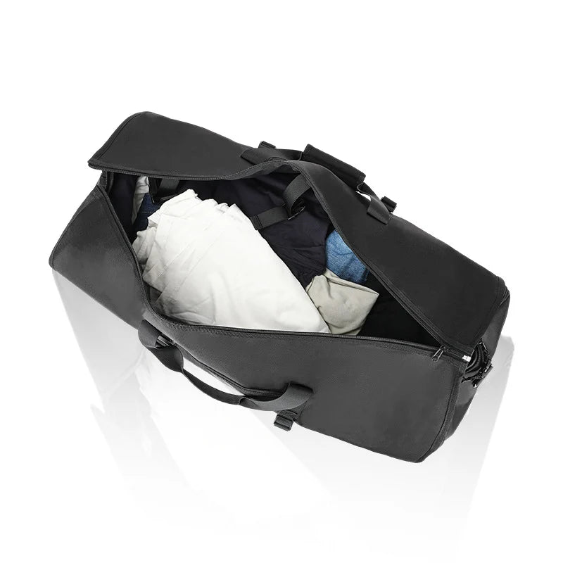 Duffel Bag Water-Resistant Detachable Strap & Multiple Pockets