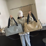 Duffel Bag Water-Resistant Durable Multiple Pockets & Padded Strap