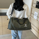 Duffel Bag Water-Resistant Durable Multiple Pockets & Padded Strap
