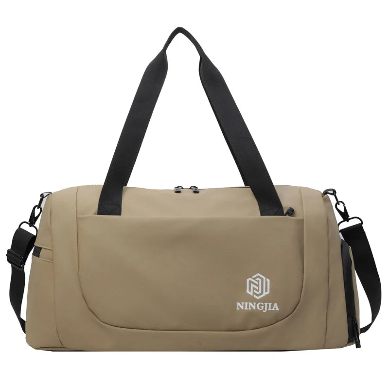 Duffel Bag Water-Resistant Durable Multiple Pockets & Padded Strap