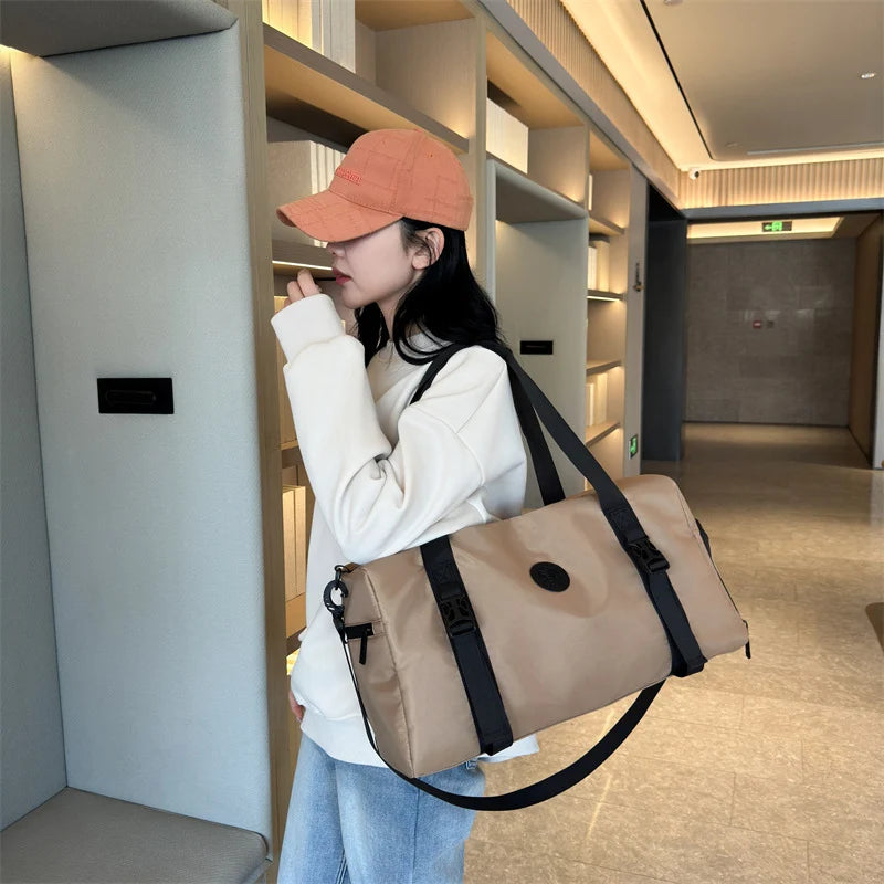 Duffel Bag Water-Resistant Large Capacity & Adjustable Straps