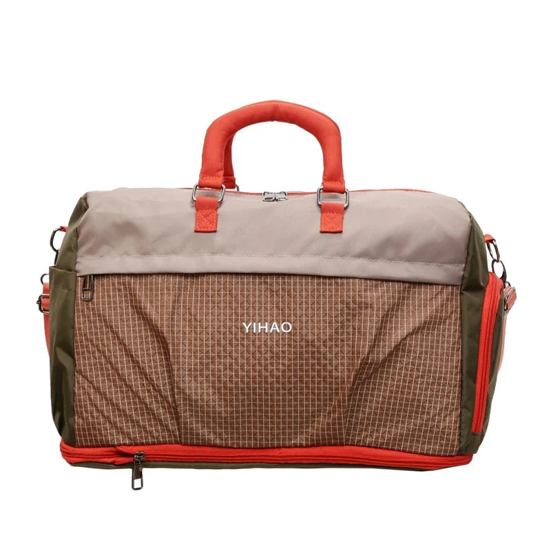Duffel Bag Water-Resistant Large Capacity & Multiple Pockets