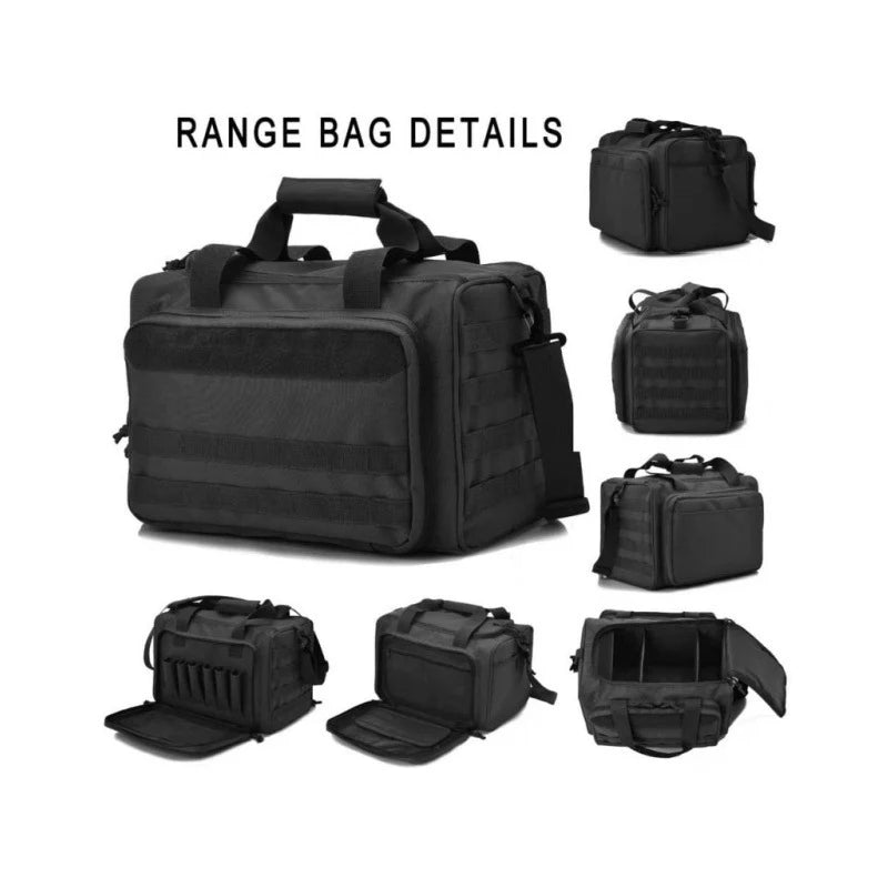 Duffel Bag Water-Resistant Multi-Compartment Adjustable Padded Strap