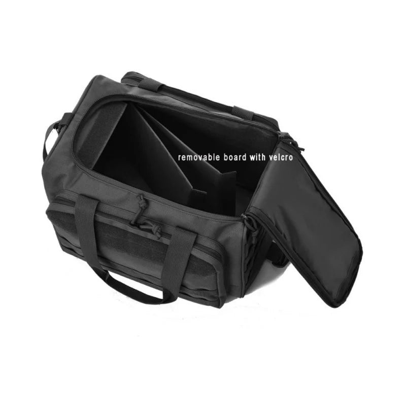 Duffel Bag Water-Resistant Multi-Compartment Adjustable Padded Strap