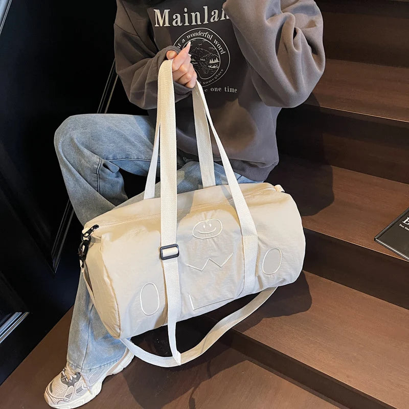 Duffel Bag Water-Resistant & Multi-Compartment Detachable Strap