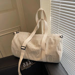 Duffel Bag Water-Resistant & Multi-Compartment Detachable Strap